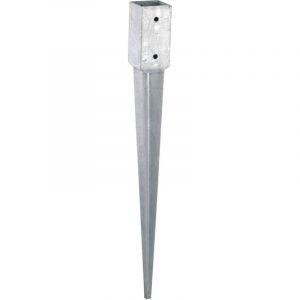 SUPPORT DE POTEAUX A ENFONCER POUR POTEAUX 91X91